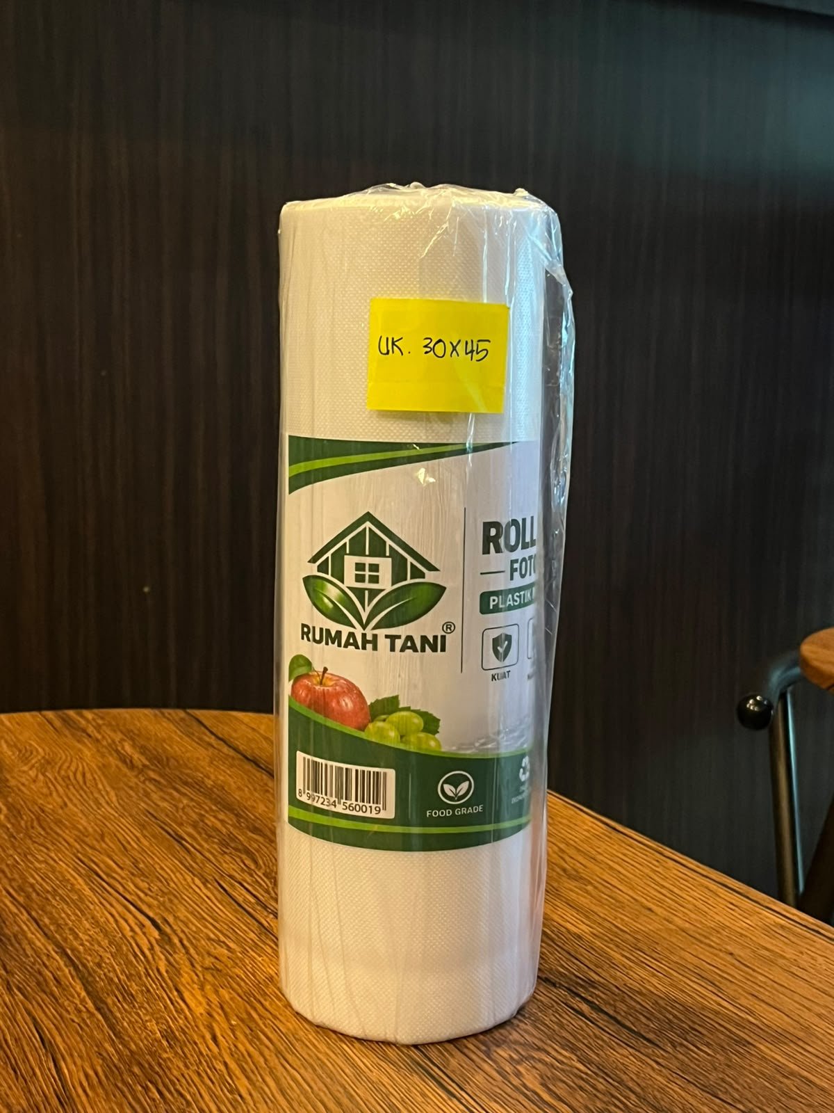 Roll kantong plastik bening multifungsi ukuran 30x45 cm